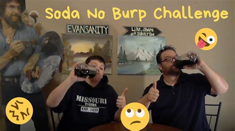 Soda No Burp Challenge Youtube