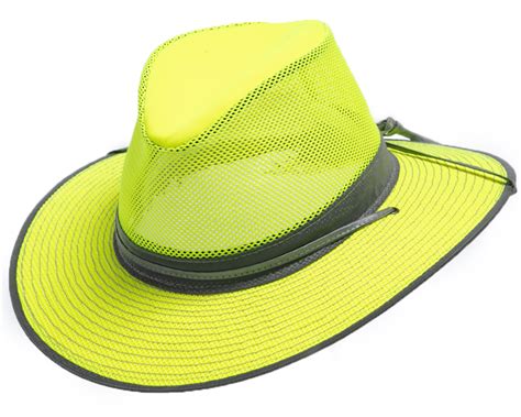 High Vis Original Aussie Breezer Henschel Hats Hat Makers