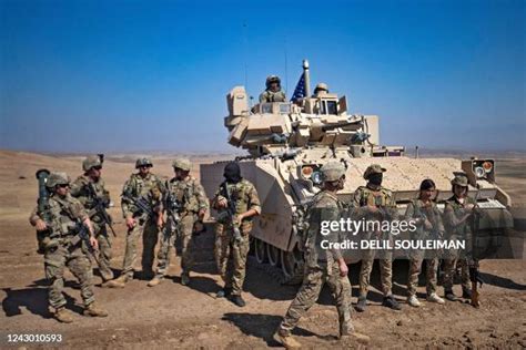 Us Army M2a2 Bradley Fighting Vehicles Photos And Premium High Res Pictures Getty Images