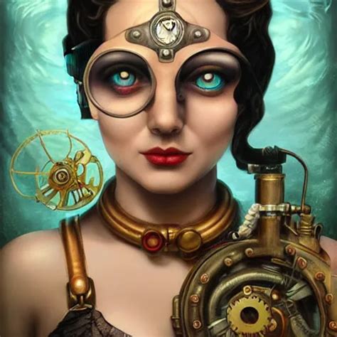 Lofi BioShock Steampunk Portrait Pixar Style By Stable Diffusion