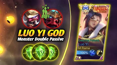 The Real Luo Yi Monster No Counter Damage X Passive Luo Yi Best