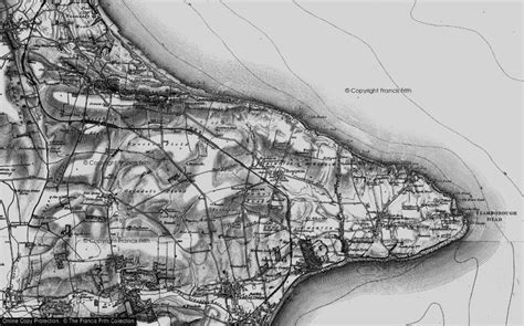Historic Ordnance Survey Map Of Buckton 1897