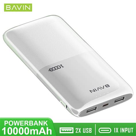 Bavin Pc Mah Fast Charge Slim Portable Powerbank Series W