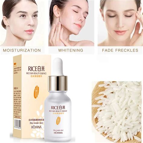 New White Rice Whitening Serum Face Moisturizing Cream Anti Wrinkle