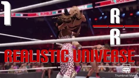 Wwe K Realistic Universe Mode Royal Rumble Ppv St Half Youtube