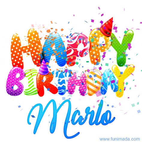 Happy Birthday Marlo S For Him Download On