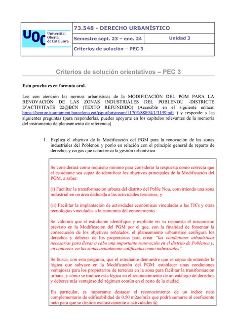 73 548 SOL PEC3 2023 Solución Pec 3 Octubre Enero 23 24 73