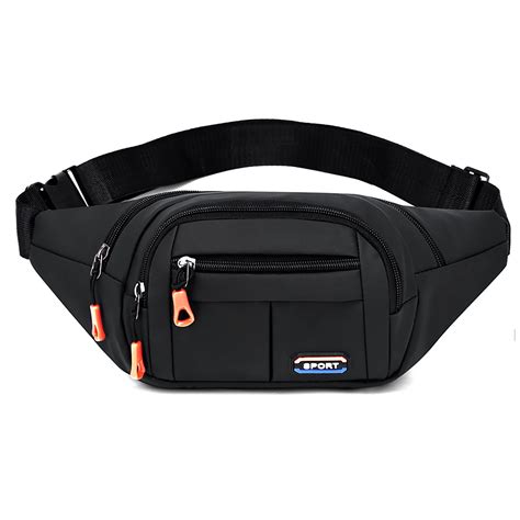 SDJMa Fanny Packs For Men And Women Water Resistant Sports Waist Pack