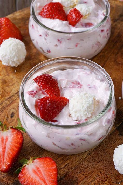 Sommerlicher Erdbeer Joghurt Quark Rezept Artofit