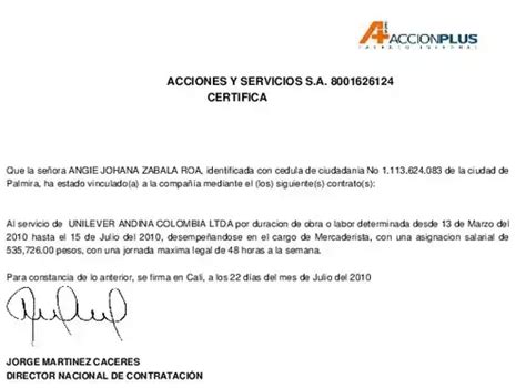 Como Sacar el Certificado Laboral Acción Plus 2024 ecu11