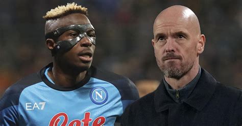 Man Utd Target Victor Osimhen Does What Erik Ten Hag Asks Of Him With