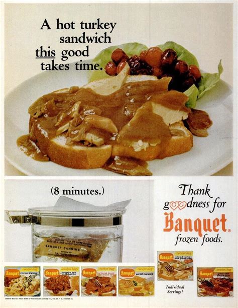 Banquet Boil In Bag Frozen Dinners Rnostalgia