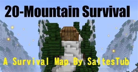 20-Mountain Survival [Challenge] Minecraft Project