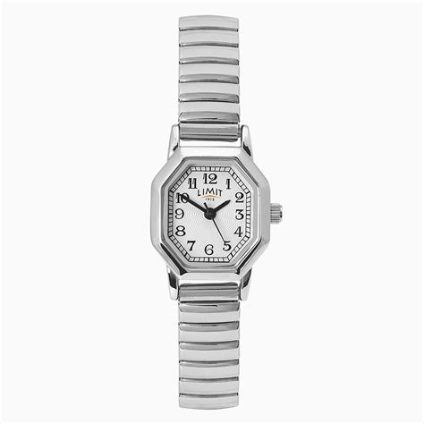 Limit Ladies Classic Watch 60122 Octagonal 20mm Silver