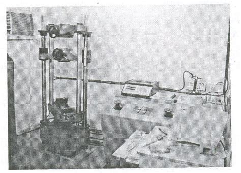 Experimental Set Up For Uniaxial Tensile Test Download Scientific Diagram