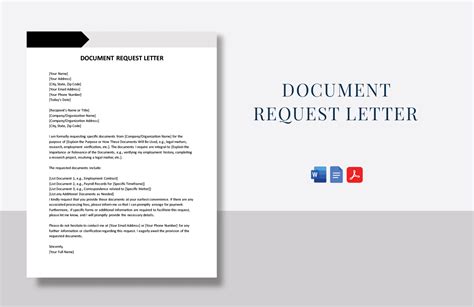 Request Letter for Certificate in Word, Google Docs, PDF - Download ...