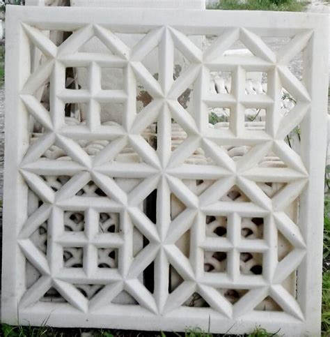 Outdoor Rectangle White Marble Stone Jali At Best Price In Makrana Id