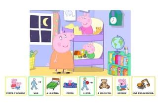 Sr Bull Peppa Pig Construye Una Casa Cuento Con Pictogramas