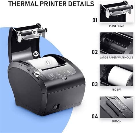 ATPOS AT 406 Bluetooth Thermal Receipt Printer Print 47 OFF