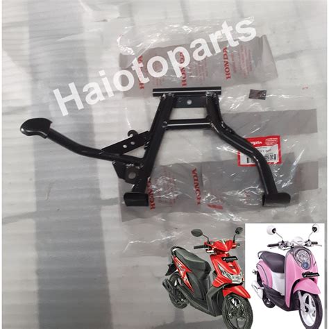 Jual Standar Tengah Beat Karbu Scoopy Karbu 50500 KVY 870 Standar Ganda