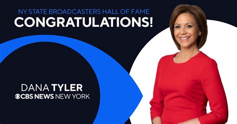 Cbs2s Dana Tyler Inducted Into New York State Broadcasters Association Hall Of Fame Cbs New York