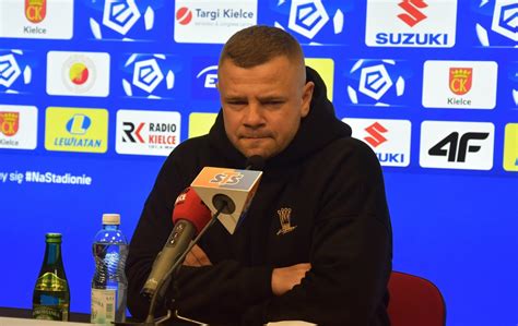 Konferencja Prasowa Przed Meczem Korona Kielce Legia Warszawa Trener