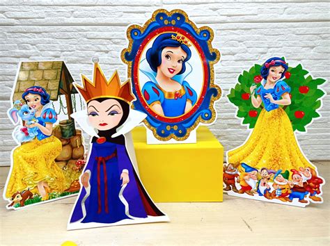 Kit Festa Branca de Neve Decoração e Lembrancinha Personaliz