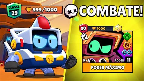 PEGANDO 1000 TROFÉUS NO COMBATE O R T MUITO DIFÍCIL NO BRAWL STARS