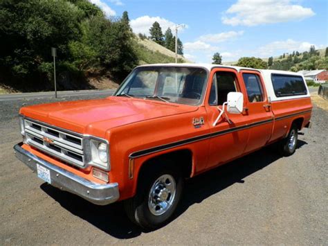 1976 Gmc 33 Crew Cab 4 Door Very Nice Condition 2wd 4 Speed Survivor