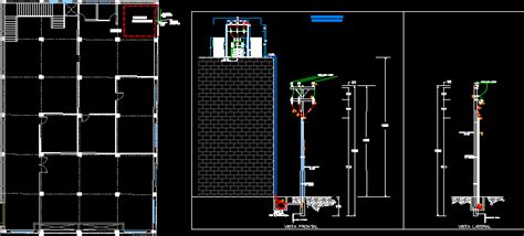 Detalle De Subestacion Electrica En Autocad Librer A Cad