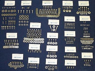 Ford Truck Styleside Master Body Bolt Kit Concurs Correct Bolts