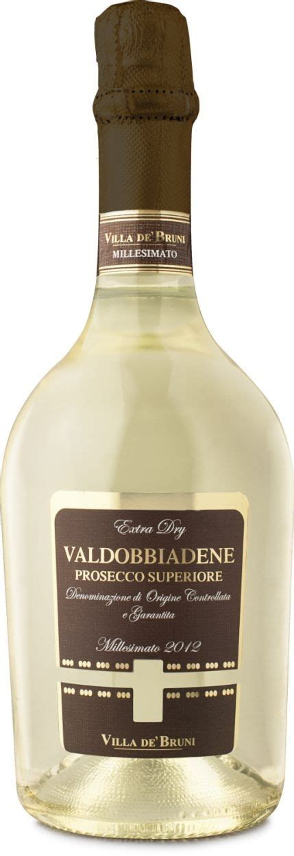 Villa De Bruni Spumante Prosecco Valdobbiadene Millesimato Docg 75 Cl