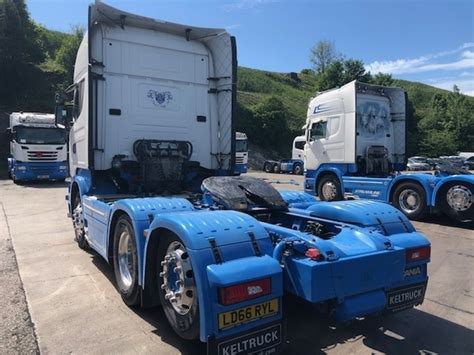 2016 Scania R580 V8 Topline 6x2 Rear Lift Tractor Unit Malcolm Harrison