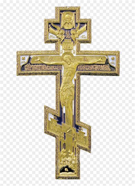 Christian Cross Png Russian Orthodox Cross Png Clipart 179990 Pikpng