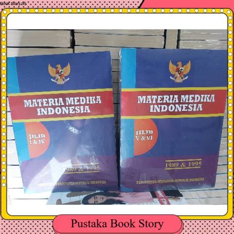 Jual Buku Materia Medika Indonesia Jld Paket Original Shopee