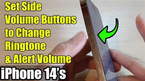 IPhone 14 S 14 Pro Max How To Set Side Volume Buttons To Change