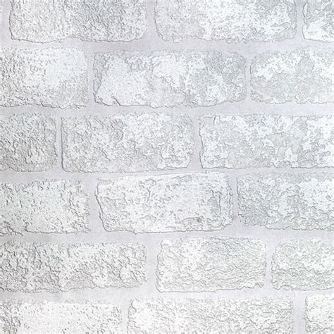 Paintable Wallpaper 3D Brick Effect Luxury Textured Vinyl Lincolnshire