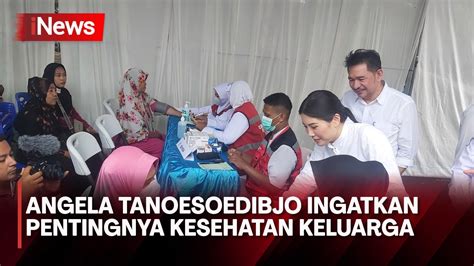 Wamenarekraf Angela Tanoesoedibjo Hadiri Pemeriksaan Kesehatan Gratis