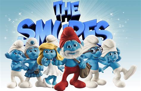 Smurfs The Lost Village Animation Cartoon Hd Wallpaper