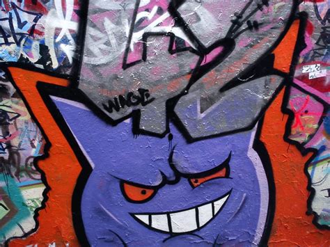 Gengar Graffiti By Suregraffiti On Deviantart