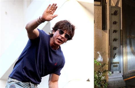 Shah Rukh Khans Mannat Nameplate Worth Rs Lakhs Goes Missing Report