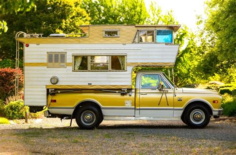 This 1968 Chevy C20 Custom Camper With A Del Rey Sky Lounge Is An Incredible Time Capsule