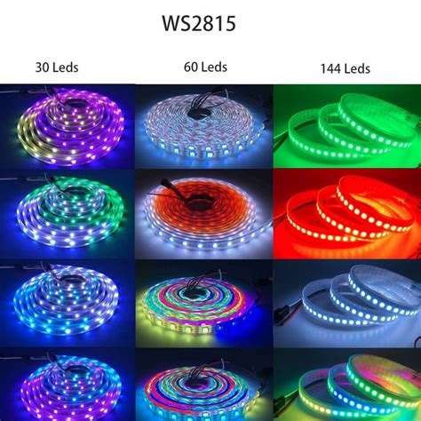 Adressierbare WS2812B WS2811 WS2813 WS2815 Smart RGB IC LED Streifen