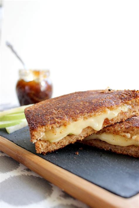 Brie Grilled Cheese With Granny Smith Apples And Fig Jam Keys To The