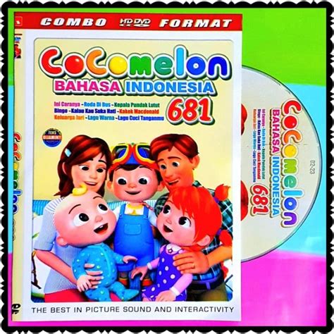 Jual Kaset Cocomelon Bahasa Indonesia Kaset Anak Cocomelon Kaset Coco