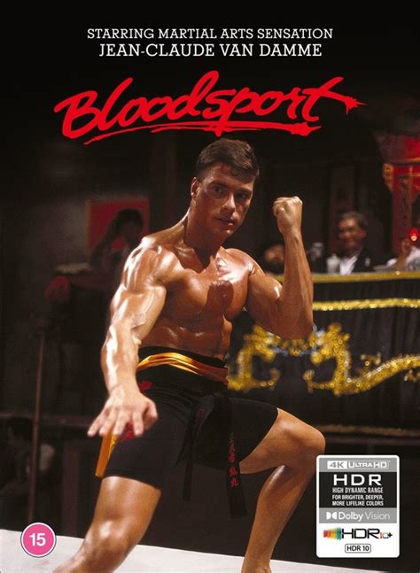 Bloodsport Limited Edition Mediabook Artwork A 4k Ultra Hd Blu Ray