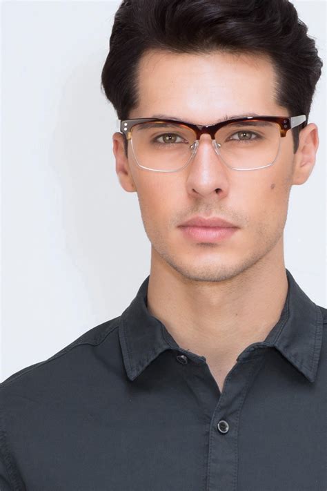 Benoit Square Tortoise Full Rim Eyeglasses Eyebuydirect