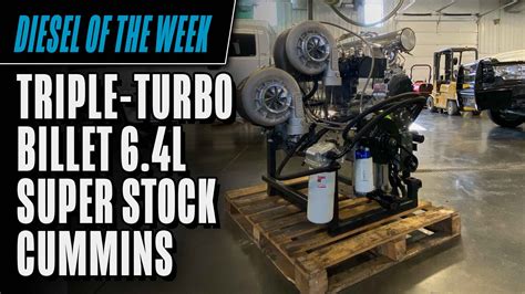 Scheid Diesel Built Triple Turbo Billet 6 4l Cummins Super Stock Engine Engine Builder Magazine