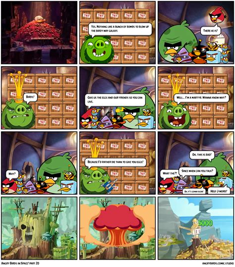 Angry Birds In Space Part 20 Comic Studio