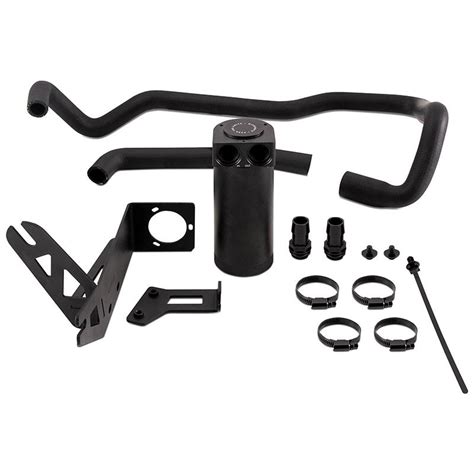 Evasive Motorsports Mishimoto Baffled Oil Catch Can Black Ford Ranger 32l Diesel 2011